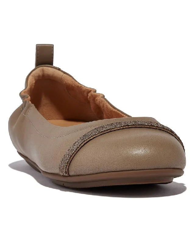 FitFlop Allegro Leather Ballet Flat