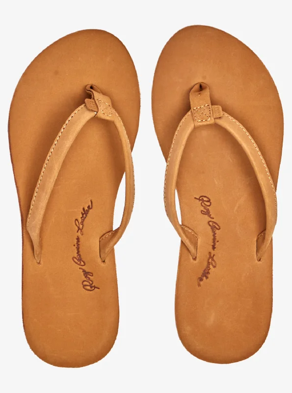 Lorraine Slim Sandals - Tan