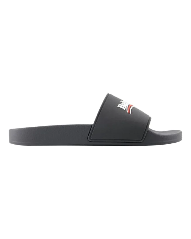 Pool Sandals - Balenciaga - Synthetic - Black