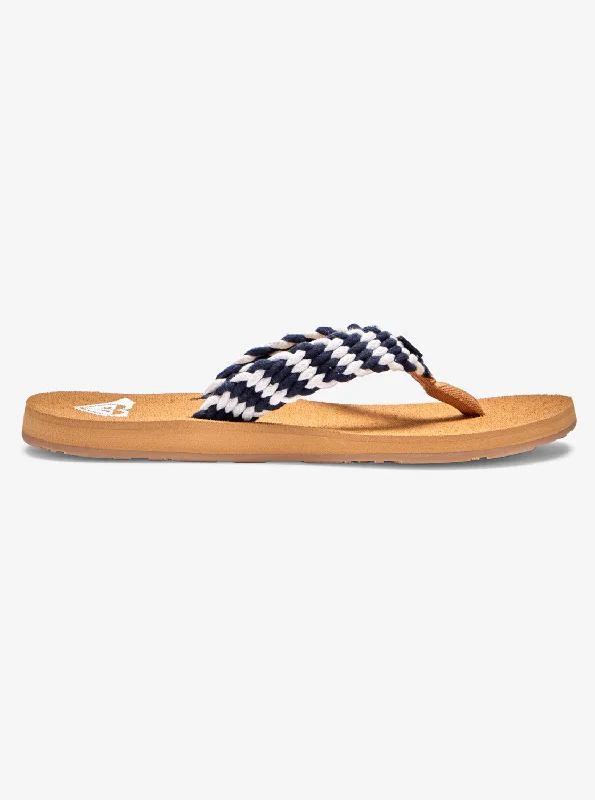 Porto Flip-Flops - Navy White