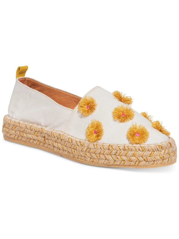 SC SOIL MOCASINES Womens Leather Flat Espadrilles