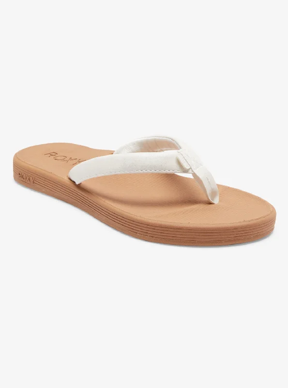 Solana Sandals - White