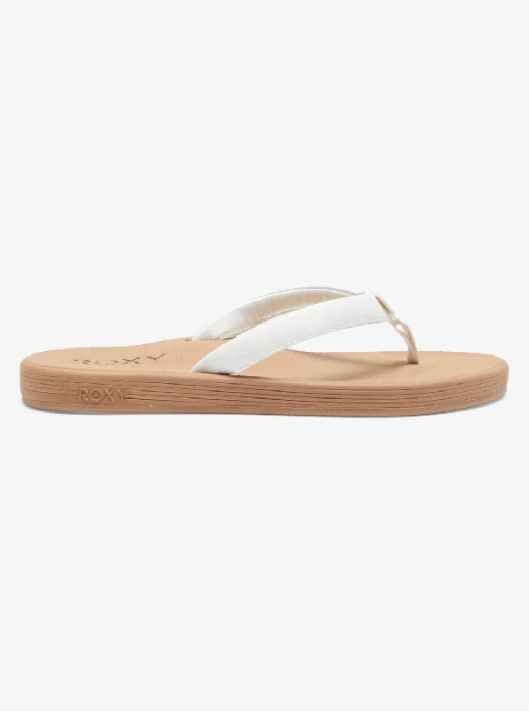 Solana Sandals - White