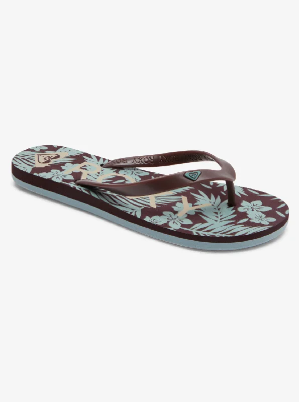 Tahiti Flip-Flops - Chocolate