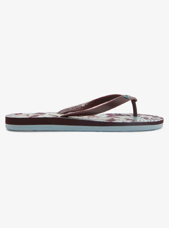 Tahiti Flip-Flops - Chocolate