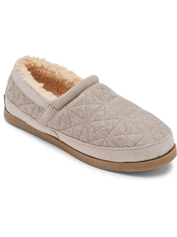 Veda Slipon Womens Faux Fur Lined Slip On Loafers