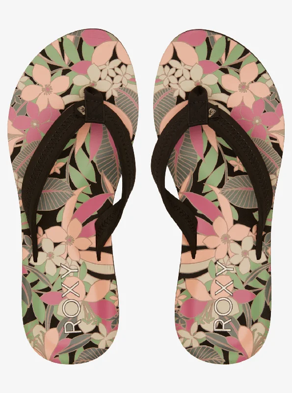 Vista Loreto II Flip-Flops - Blk/Multi