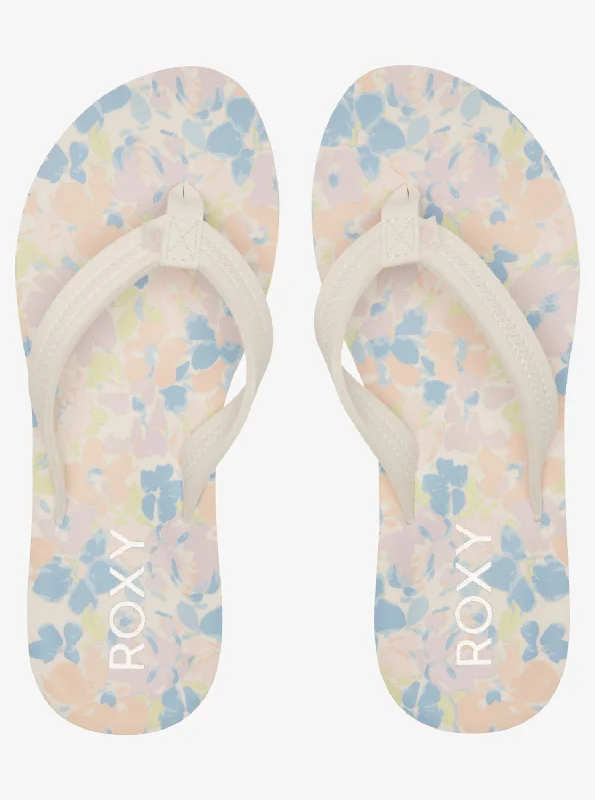 Vista Loreto II Flip-Flops - White/Lt Blue