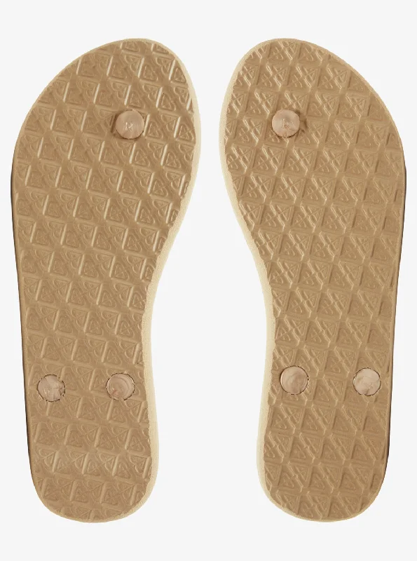 Viva Flip-Flops - Metallic Gold