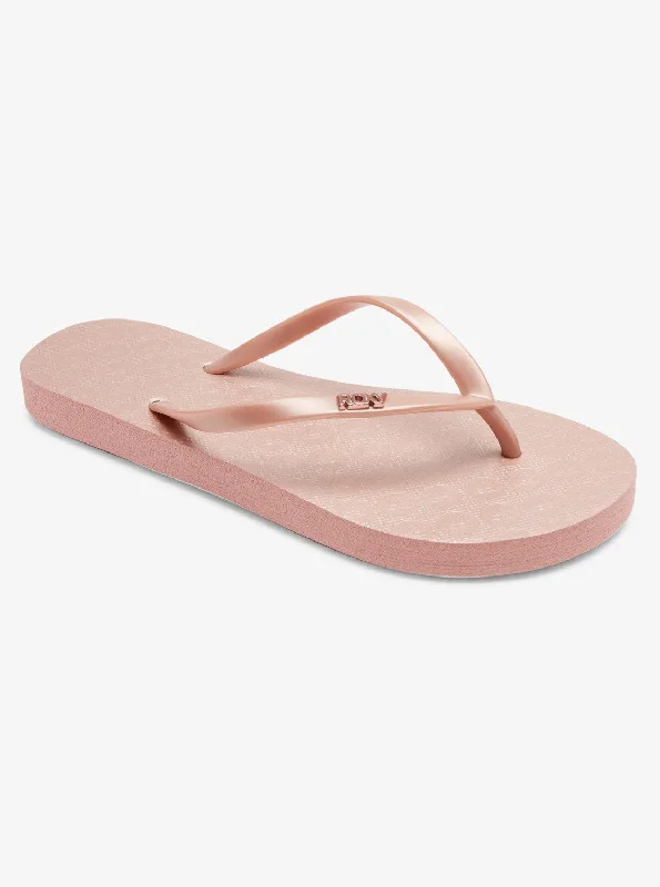 Viva Hi Sandals - Rose Gold