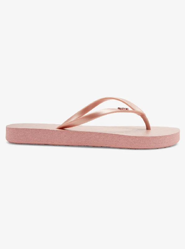 Viva Hi Sandals - Rose Gold