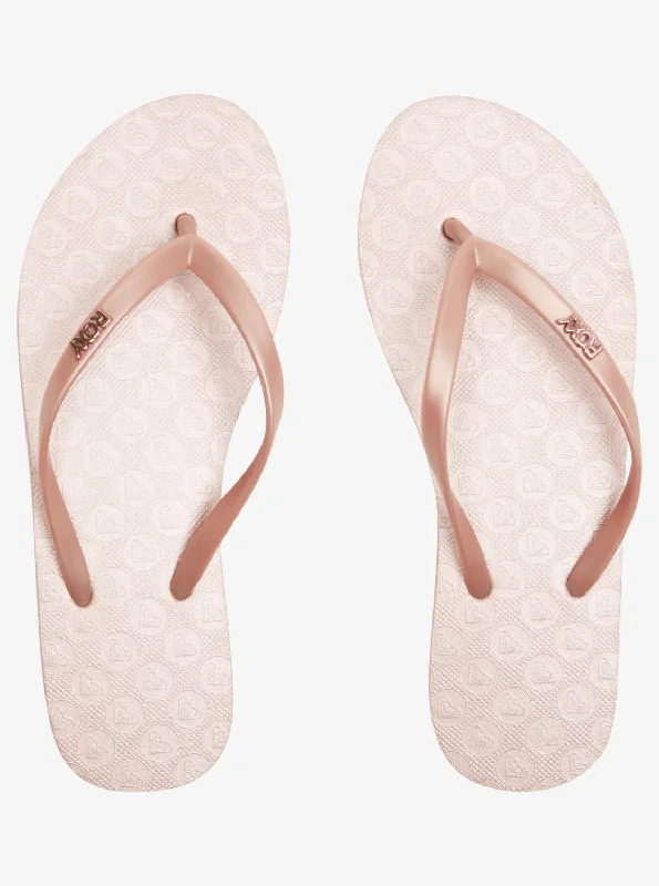 Viva Hi Sandals - Rose Gold