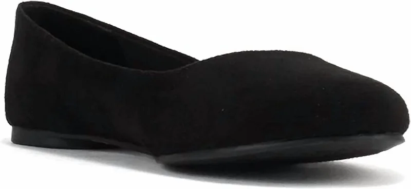 Women's Ballet Flats In Black